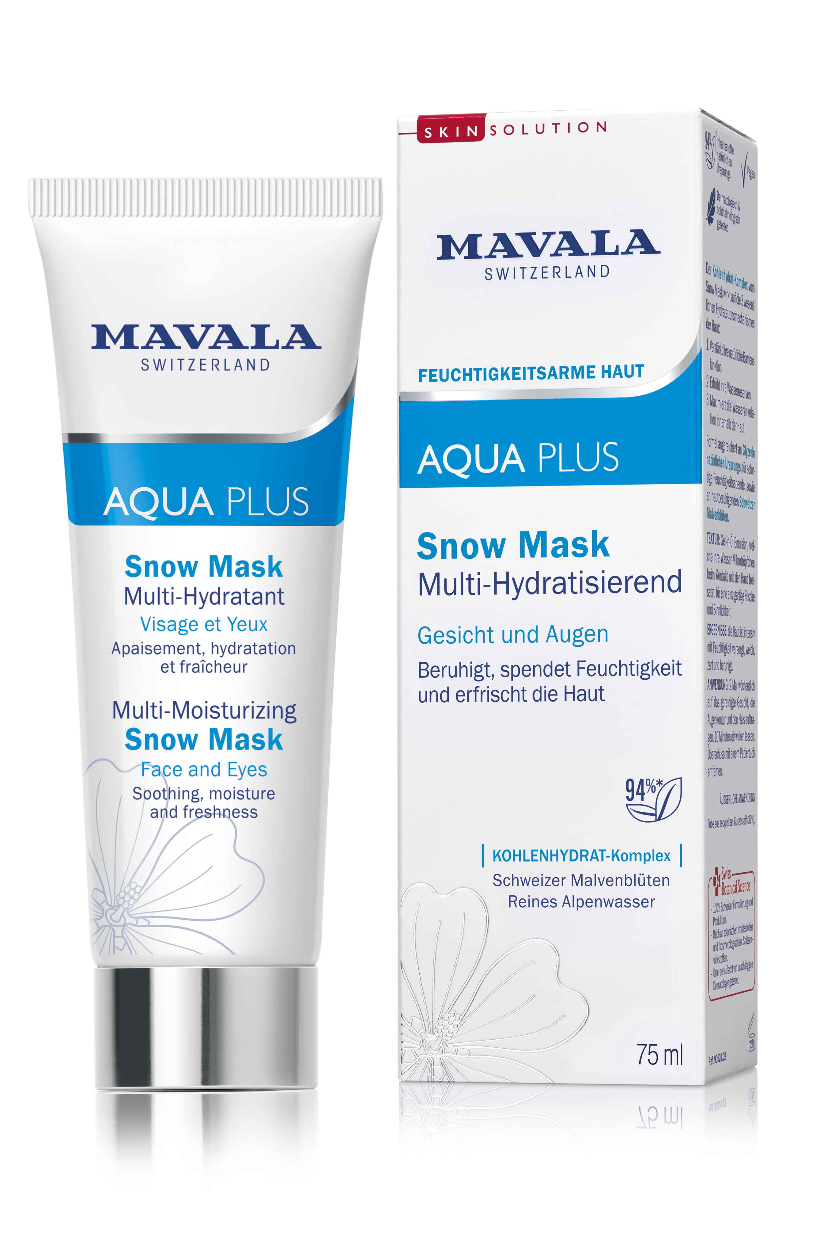 SNOW MASK -  "Eis" Maske -  Vegan 